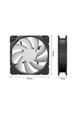 Xaser CF04 ARGB Sessiz 12 CM 4'lü Set Kasa Fanı