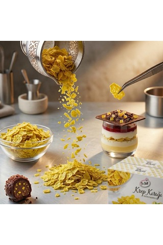 Krep Kırığı Limonlu 1 Kg Pastacılık Ve Tatlı Süsleme Ürünü