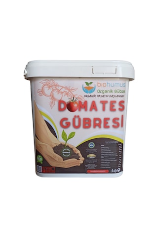 Domates İçin, Biohumus Organik Gübre Bitki Besleyici, 5 Litre