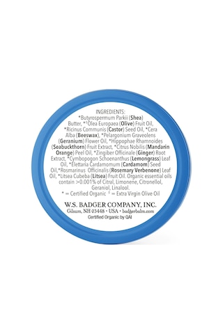 Badger %100 Organik Tırnak Eti Kremi Shea Yağı Narenciye Kokusu 21 Ml Teneke Kutu
