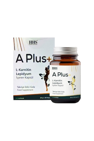Hhs A Plus+ L-carnitine Lepidium İçeren Kapsülü 30 Kapsül