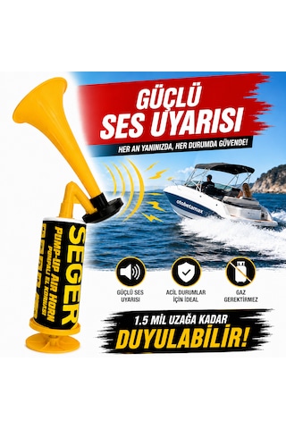Seger 80th,Pompalı El Kornası Maç, Müsabaka, Parti, Düğün Kutlaması, Kampçı, Tekne, İmdat Çağrısı, Korna