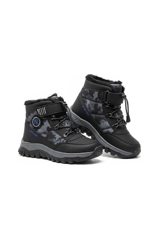 Ndrops Yseyl015 Outdoor Çocuk Bot Siyah - Lacivert Gri - Siyah
