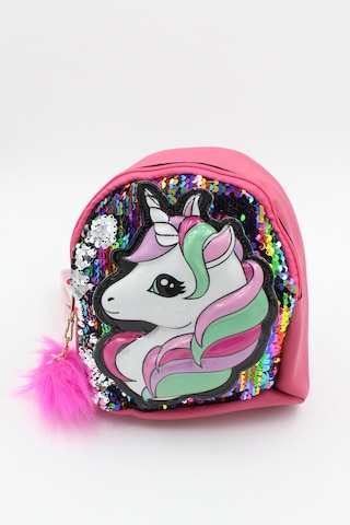 Chantaky 039 3001 Unicorn Pembe Payet Çocuk Sırt Çantası Pembe
