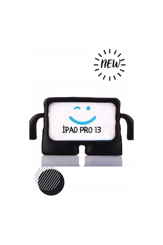 Apple Uyumlu iPad  Pro 13 2024 Redclick Çocuklar İçin İbuy Standlı Tablet Kılıf Klasik