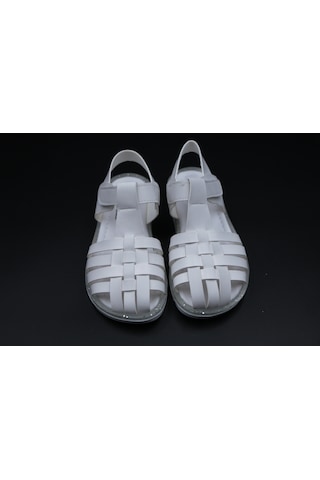Ayakkabımood Arz Beyaz Kız Çocuk Sandalet Ayakkabı Beyaz