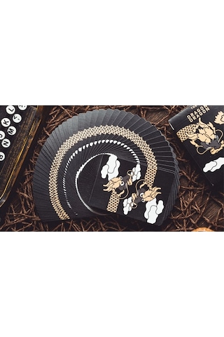 King Star The Dragon Black Premium Oyun Kağıdı Limited Edition Koleksiyonluk İskambil Kartları