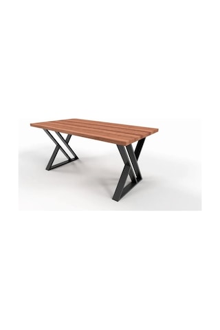 Mavitrend Dekoratif Metal Masa Ayağı Kütük Masa Ayağı Mobilya Ayakları Yükseklik 70 Cm Genişlik 60 Cm