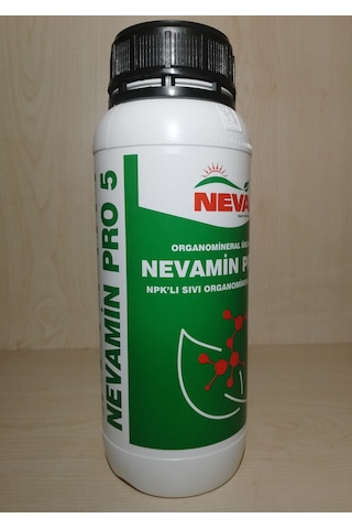 Nevamin Pro5 NPK'lı Sıvı Organomineral Gübre 1 Litre
