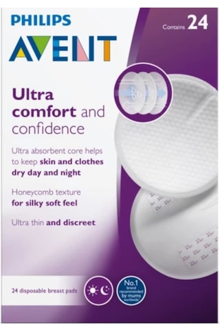 Philips Avent SCF254/24 Tek Kullanımlık Göğüs Pedi 24'lü