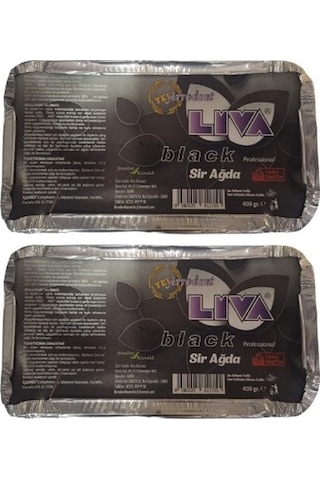 Liva Black Professional Kalıp Sir Ağda 2 x 400 G