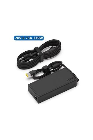 Lenova 20V 6.75A 135W Adl135Nlc3A Adl135Ndc3A Uyumlu Adaptör