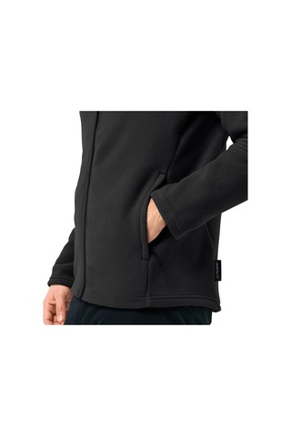 Jack Wolfskin Jack Wolfskın Wıntersteın Fz M Black Erkek Black Polar Ceket 1711371-6000-6000 Siyah