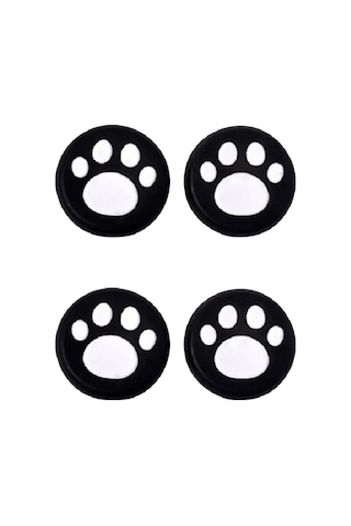 Nintendo Switch/switch Oled /switch Lite Uyumlu 3d Analog Koruyucu Silikon Beyaz Pati