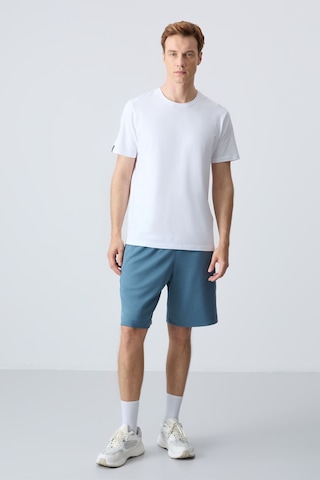 Air Jones Tommy Life Orman Yeşili Pamuklu Kalın Yumuşak Dokulu Standart Fit Basic Erkek Şort - 81278 Yeşil