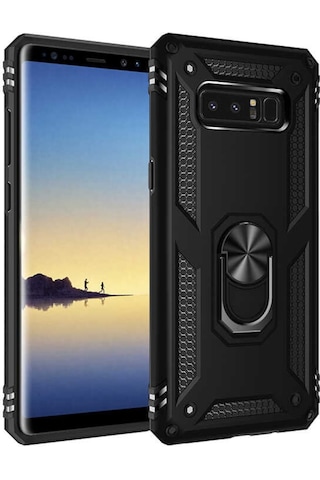 Samsung Uyumlu Galaxy Note 8 Kilif Zirhli Standli Miknatisli Tank Kapak 517621030