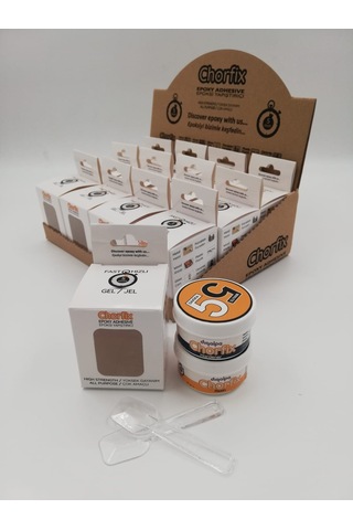 Chorfıx Kokusuz 5 Dakika Jel Epoksi Yapıştırıcı 50 G