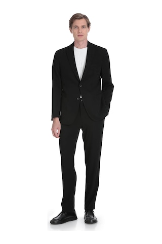 Hatemoğlu Siyah Slim Fit Mono Yaka Casual Takım Elbise 36294 Siyah