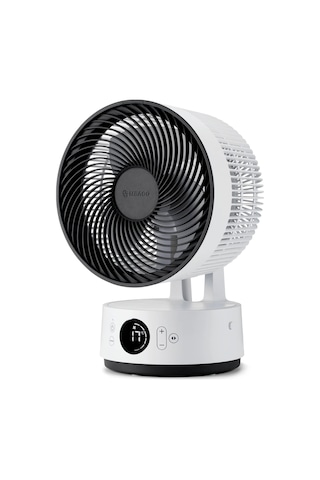 Meaco Sefte 8" Bataryalı Ultra Sessiz Masaüstü Vantilatör Uyku Modlu Ve Enerji Tasarruflu Serinletici Fan