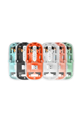 Cbtx Kablosuz Type-C Manyetik Üç Modlu Şeffaf Mouse