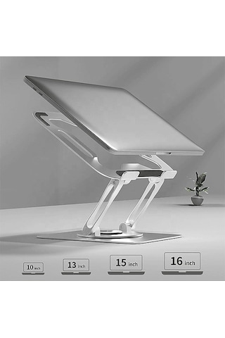 Daytona ZR514 Alüminyum Katlanabilir 360 Derece Dönen Laptop Standı