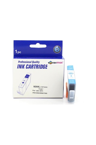 Hp 920Xl Cd972A /6000 /6500 /7000 /7500 Mavi Uyumlu Kartuş