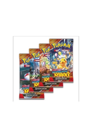 Pokemon Kart "burging Sparks" 1 Pack 10 Adet Kart Pokemon Kartlar