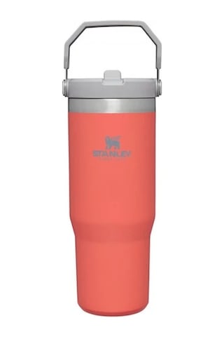 Stanley The Iceflow Flip Straw Pipetli Termos Bardak 0.89 L Mercan