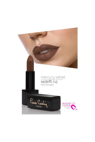 Pierre Cardin Mercury Velvet Lipstick - Red Brown - 166