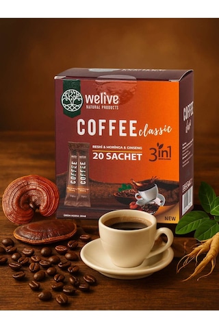 3in1 Kahve Reishi %3, Moringa %2, Ginseng %3 Enerji & Tokluk Diğer
