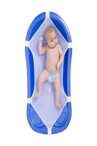 Kaydırmaz Bebek Küvet Filesi Bebek Yıkama Filesi Plastik Küvet Uyumlu Bebek Duş Banyo Filesi