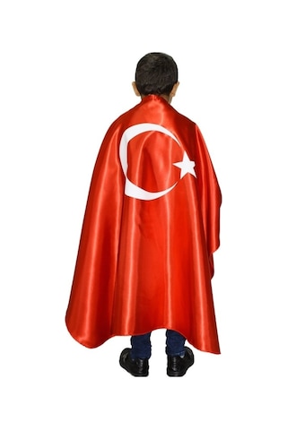 Kostümsarayı Bayrak Pelerin | Ay Yıldızlı Bayrak Pelerin
