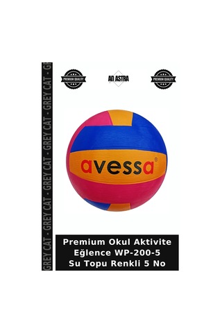 Premium Okul Aktivite Eğlence Wp-200-5 Su Topu Renkli 5 No