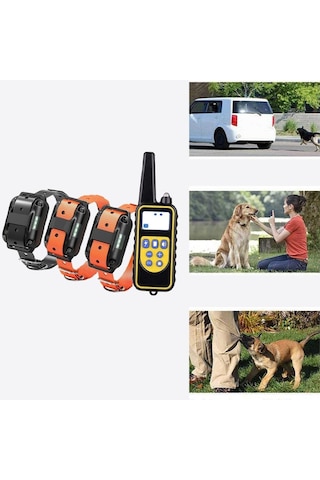 Sellwell Kesoto Köpek Eğitim Şok Yaka 875 Yards Lcd Uzaktan Kumanda
