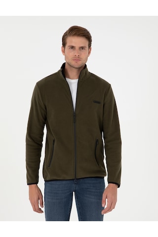Pierre Cardin Erkek Haki Hırka Örme 50298991-vr027 Haki