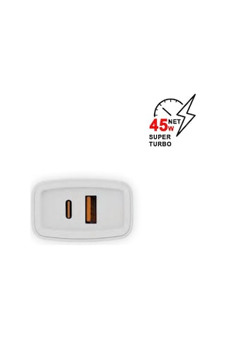 Samsung Galaxy S10 Lite Uyumlu Süper Hızlı Pd Type-c To Type-c Ve 45w Şarj Seti Mt-a1752