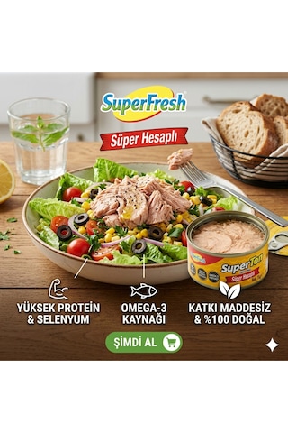 Superfresh Superton Ton Balığı 75 Gr X 24 Adet