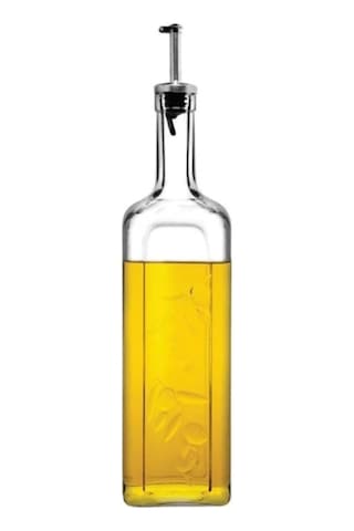 Paşabahçe Yağdanlık Sirkelik Cam Şişe Metal Kapaklı 1 Litre Diğer