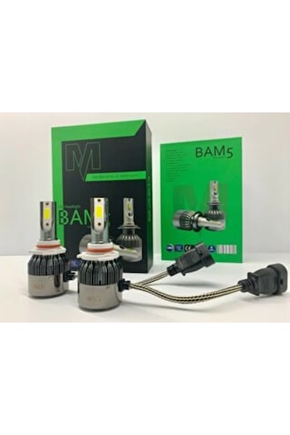 Mach Bam5 9006 Hb4 Beyaz Led Xenon Far Ampül Ön Far Ve Sis Zenon