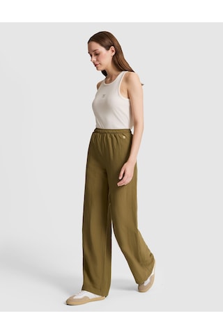 Pierre Cardin Kadın Haki Pantolon Kanvas-chino 50321265-vr027