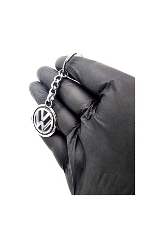 Vw Yeni Tasarım Siyah Metal Anahtarlık - Volkswagen Uyumlu Metal Anahtarlık