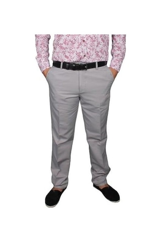 Classics Men Risser Erkek Regular Fit Keten Pantolon 7340 Taş