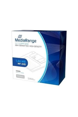 Mediarange Mf2hd Disket - Ibm Formatted Floppy Disc 1.44mb Floppy Disk - Ibm Biçimlendirilmiş Disket 10lu Paket