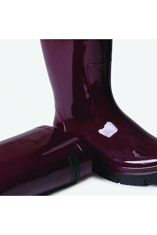 Vı Burgundy Bot Yağmur Kadın Clermont Toni Pons Raın Boots In Glossy Rubber Kırmızı