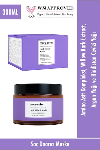 Maruderm Onarıcı Saç Maskesi 300 ML