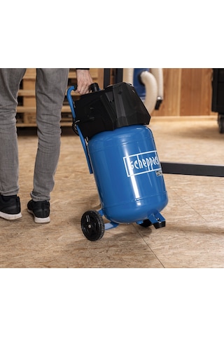Scheppach HC35V 1500W 10 Bar 30 L Yağsız Kompresör - 5906169901