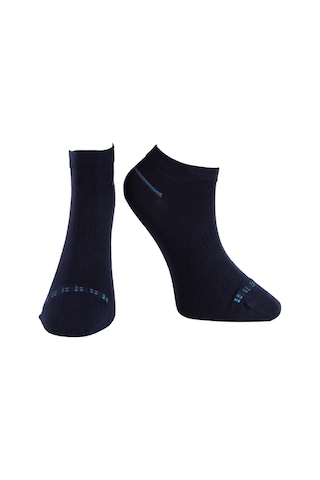 Jiber Erkek Modal Patik Likralı Çorap 6104/6106 - 12 Adet Koyu Lacivert