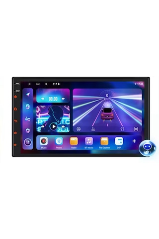 Kl-958 4gb Ram 64gb Hafıza Android Multimedya Car Playli Double T