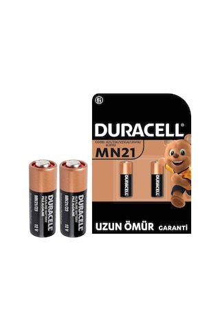 Duracell Lityum Mn21 Alarm Pili İkili Paket 23a