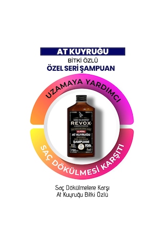 Revox Bitki Özlü At Kuyruğu Şampuanı 2 x 750 ML